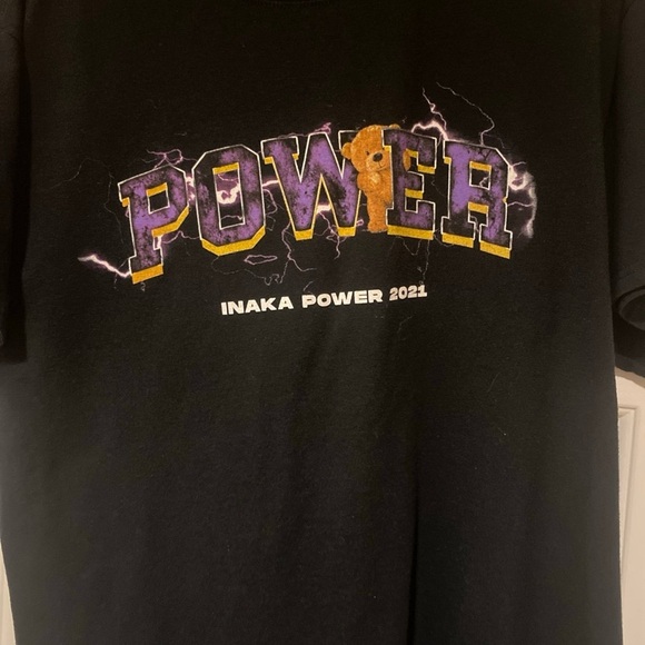 Black Inaka Power T-shirt Size Large - Picture 1 of 4